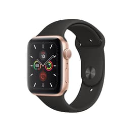Apple Watch Series 4 (2018) GPS + Cellular 40 mm - Aluminium Gold - Sportarmband Schwarz