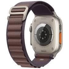 Apple Watch Ultra 3 (2025) GPS + Cellular 49 mm - Titan Schwarz - Alpine loop Blau
