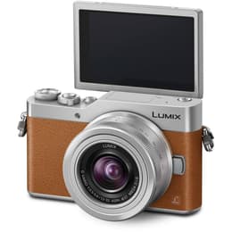 Hybrid-Kamera Lumix DC-GX800 - Braun + Panasonic Panasonic Lumix G Vario 12-32 mm f/3.5-5.6 ASPH. f/3.5-5.6
