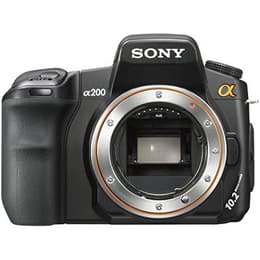 Spiegelreflexkamera Sony Alpha DSLR-A200 Schwarz - Nur Gehäuse