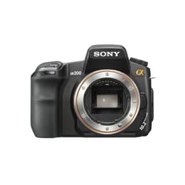 DSLR - Sony Alpha 200 - Schwarz + Sony Zoom DT 18-70mm f/3.5-5.6
