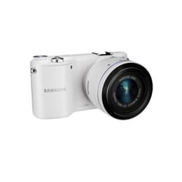 Hybrid Kamera - Samsung NX2000 - Weiß + Objektiv 20-50mm