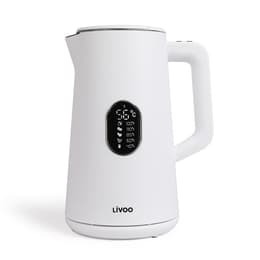 Livoo Bouilloire digitale Weiß 1.5L - Wasserkocher