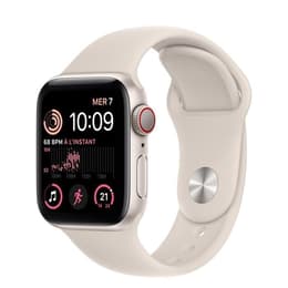 Apple Watch (Series SE) 2021 GPS + Cellular 40 mm - Aluminium Polarstern - Sportarmband Polarstern