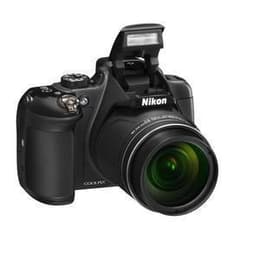 Kompakt Bridge Kamera Nikon Coolpix P610 Schwarz + Objektiv Nikon Nikkor Wide Optical Zoom 24-1440 mm f/3.3-6.5