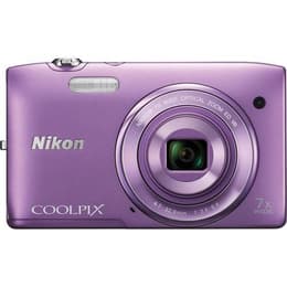 Kompakt - Nikon Coolpix S3500 - Lila