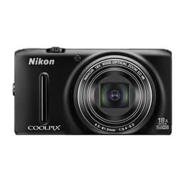 Kompakt - Nikon Coolpix S9400 - Schwarz