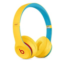 Beats By Dr. Dre Solo 3 Kopfhörer Noise cancelling kabelgebunden + kabellos mit Mikrofon - Gelb/Blau