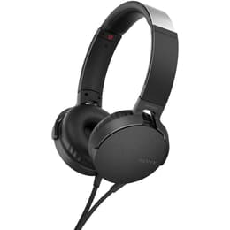 Sony MDR-XB550AP Kopfhörer verdrahtet mit Mikrofon - Schwarz