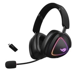 Asus ROG Delta II Kopfhörer Noise cancelling gaming mit kabel mit Mikrofon - Schwarz/Grau