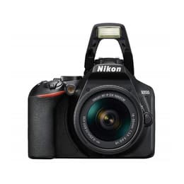 Spiegelreflexkamera - Nikon D3500 Schwarz + Objektivö Nikon AF-S DX Nikkor 18-55mm f/3.5-5.6G VR