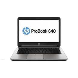HP ProBook 640 G1 14" Core i3 2.4 GHz - HDD 500 GB - 4GB AZERTY - Französisch