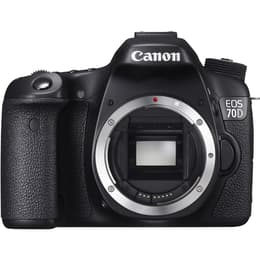 Spiegelreflexkamera EOS 70D - Schwarz + Canon Canon EF 24-105 mm f/3.5-5.6 IS ST f/3.5-5.6