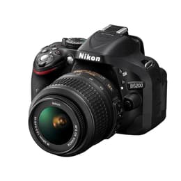 Spiegelreflexkamera D5200 - Schwarz + Nikon Nikon AF-S DX VR 55-200 mm f/3.5-5.6G VR f/3.5-5.6G VR