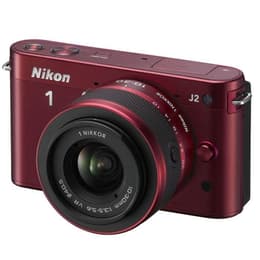 Hybrid - Nikon 1 J2 Rot Objektiv Nikon 1 Nikkor 10-30mm f/3.5-5.6 VR
