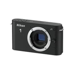 Hybrid - Nikon 1 J1 - Schwarz + Objektiv Nikon 1 10mm f/2.8