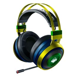 Razer Nari Ultimate Overwatch Lúcio Edition Kopfhörer gaming verdrahtet + kabellos mit Mikrofon - Blau/Gelb