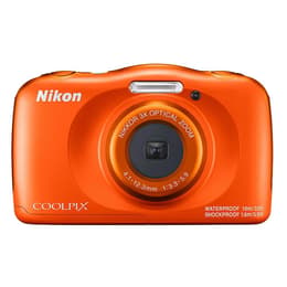 Kompakt Kamera Coolpix W150 - Orange + Nikon Nikkor Optical Zoom 30-90 mm f/3.3-5.9 f/3.3-5.9