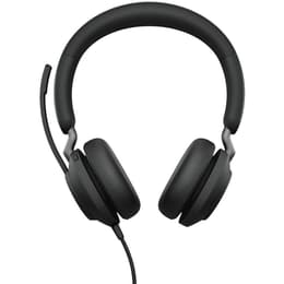 Jabra Evolve 2 Kopfhörer Noise cancelling verdrahtet mit Mikrofon - Schwarz