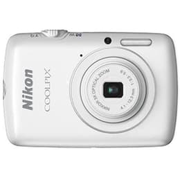 Kompakt Kamera Nikon Coolpix S01 - Weiß