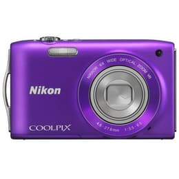 Kompakte Nikon Coolpix S3300 - Lila