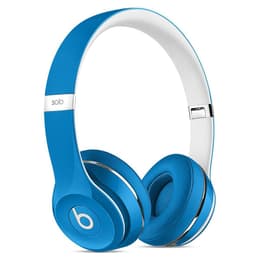 Beats Solo 2 Edition Luxe Kopfhörer verdrahtet mit Mikrofon - Blau