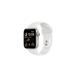 Apple Watch (Series SE) 2020 GPS 40 mm - Aluminium Silber - Sportarmband Weiß