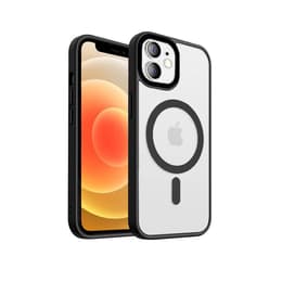 Hülle iPhone 12 Mini und 2 schutzfolien - TPU - Schwarz