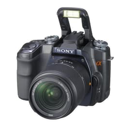 Spiegelreflexkamera Alpha DSLR-A100 - Schwarz + Sony DT 18-70mm f/3.5-5.6 f/3.5-5.6