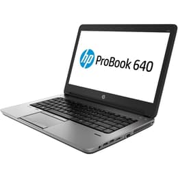 HP ProBook 640 G1 14" Core i5 2 GHz - SSD 128 GB - 4GB QWERTY - Spanisch