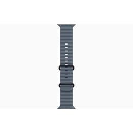 Apple Watch (2025) GPS + Cellular 49 mm - Titan Schwarz - Ocean Armband Blau