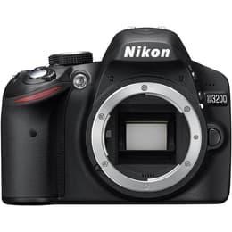 Reflexkamera - Nikon D3200 - Schwarz + AF-S DX NIKKON 18-55 mm Objektiv