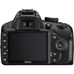 Reflexkamera - Nikon D3200 - Schwarz + AF-S DX NIKKON 18-55 mm Objektiv