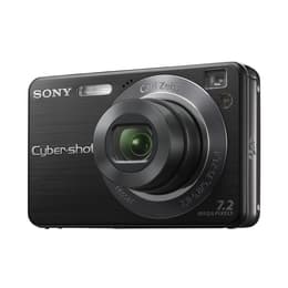 Kompakt Kamera Cyber-shot DSC-W115 - Schwarz + Carl Zeiss Vario-Tessar 32-128 mm f/2.8-5.8 f/2.8-5.8