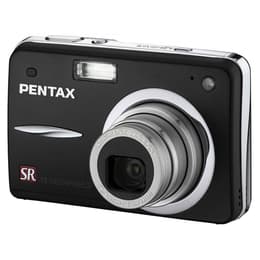 Kompakt Kamera Optio A40 - Schwarz + Pentax smc Pentax Lens 37-111 mm f/2.8-5.4 f/2.8-5.4