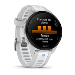Garmin Forerunner 165 Music Bluetooth 43 mm - Grau/Weiß