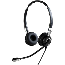 Jabra Q711383 Biz 2400 II Duo Kopfhörer mit kabel mit Mikrofon - Schwarz