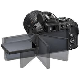 Spiegelreflexkamera - Nikon D5300 Schwarz + Objektivö Nikon AF-S DX Nikkor 18-55mm f/3.5-5.6G VR II