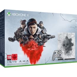 Xbox One X 1000GB - Grau - Limited Edition Gears 5
