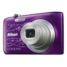 Kompakt Kamera Coolpix S2800 - Violett + Nikon Nikkor 5X Wide Optical Zoom 26-130mm f/3.2-6.5 f/3.2-6.5