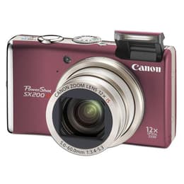 Kompakt Canon PowerShot SX200 IS - Bordeaux