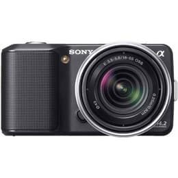Hybrid-Kamera Alpha NEX-3 18-55mm f/3.5-5.6 OSS - Schwarz + Sony E 18-55mm f/3.5-5.6 OSS f/3.5-5.6