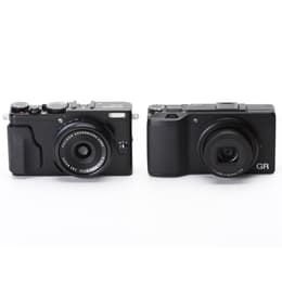 Kompakt Kamera X70 - Schwarz + Fujifilm Fujinon Aspherical Lens Super EBC f/2.8