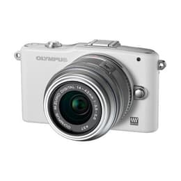 Hybrid-Kamera - Olympus PEN E-PM1 Weiß + Objektivö Olympus M.Zuiko Digital 14-42mm f/3,5-5,6