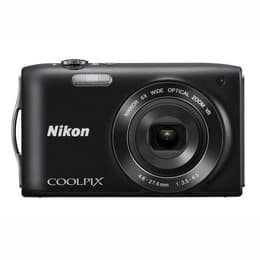 Kompaktkamera - Nikon Coolpix S3300 - Schwarz