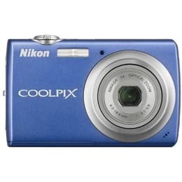Kompakt Kamera CoolPix S220 - Blau + Nikon Nikkor 3x Optical Zoom 35-105mm f/3.1-5.9 f/3.1-5.9