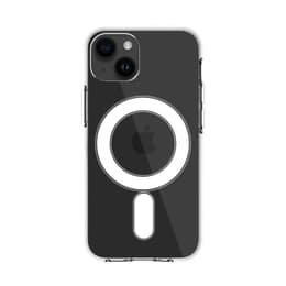 Hülle iPhone 14 Plus und 2 schutzfolien - TPU - Transparent