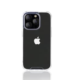 Hülle iPhone 15 Pro und 2 schutzfolien - Recycelter Kunststoff - Transparent