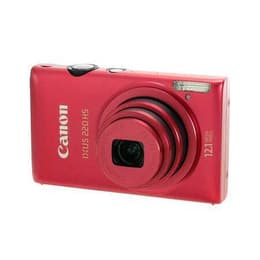 Kompakt Kamera IXUS 220 HS - Rot + Canon Canon Zoom Lens x5 IS 4,3-21,5mm f/2,7-5,9 f/2,7-5,9