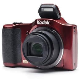 Kompakt Kamera PixPro FZ152 - Rot + Kodak PixPro Aspheric ED Zoom Lens 24-360mm f/3.3-5.9 f/3.3-5.9
